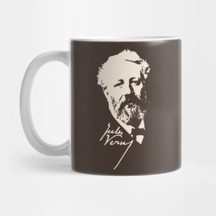 Science Fiction Visionary - Jules Verne Portrait 5 Mug
